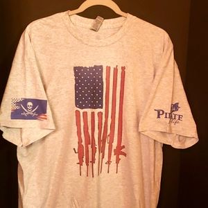 USA rifle flag (new never worn)
